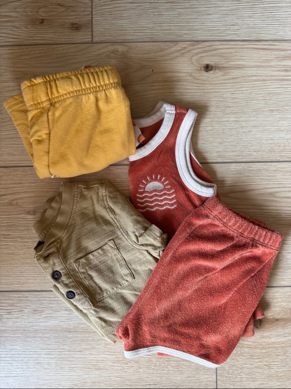 cat & jack 18months summer boy outfit bundle